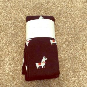 Anthropologie llama/alpaca tights